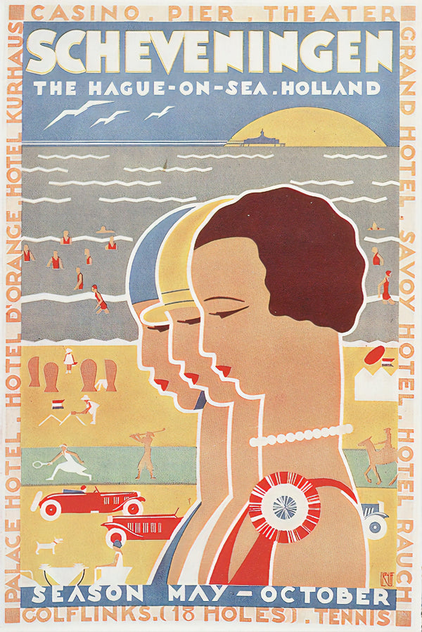 1920's Art Deco Poster