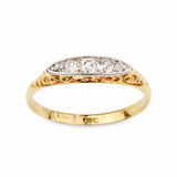 Art Deco Diamond Five-Stone Ring