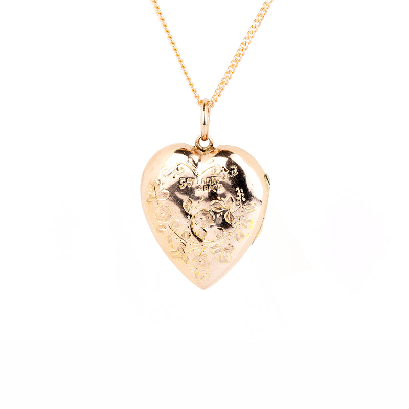 Gold Heart Locket