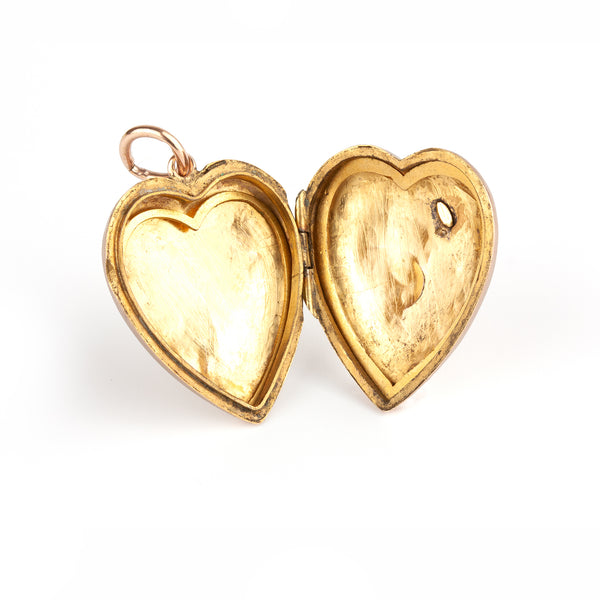 Gold Heart Locket