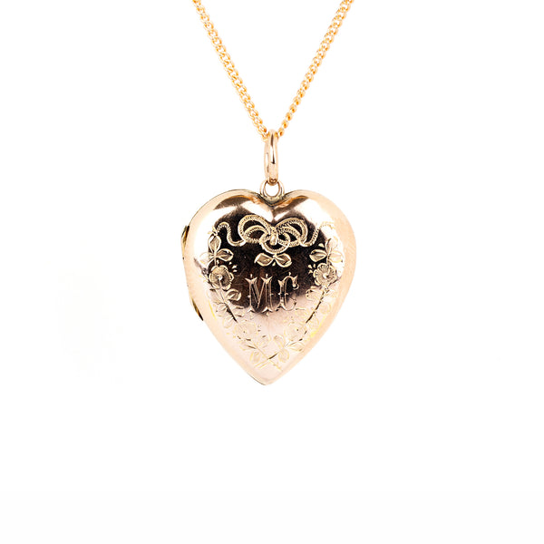 Gold Heart Locket