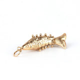 Gold Fish Pendant