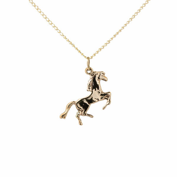 Gold Horse Pendant