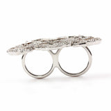Art Deco Style Knuckle Duster Ring
