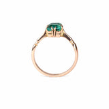 Tourmaline & Rose Gold Ring